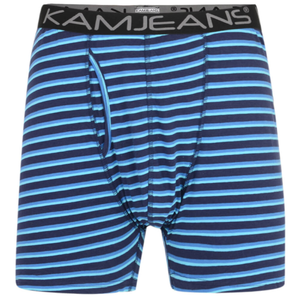 Kam Twin Pack Stripe Boxers