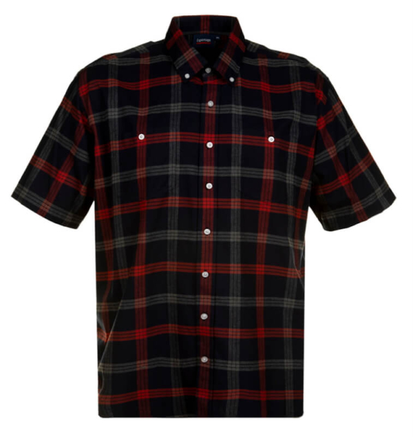 Brushed Cotton Shirt Short Sleeve