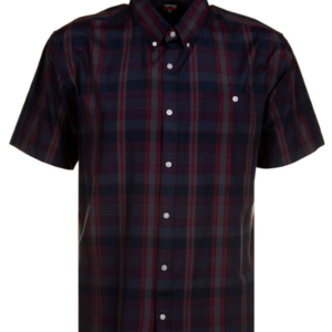 Navy/Wine S/S Shirt