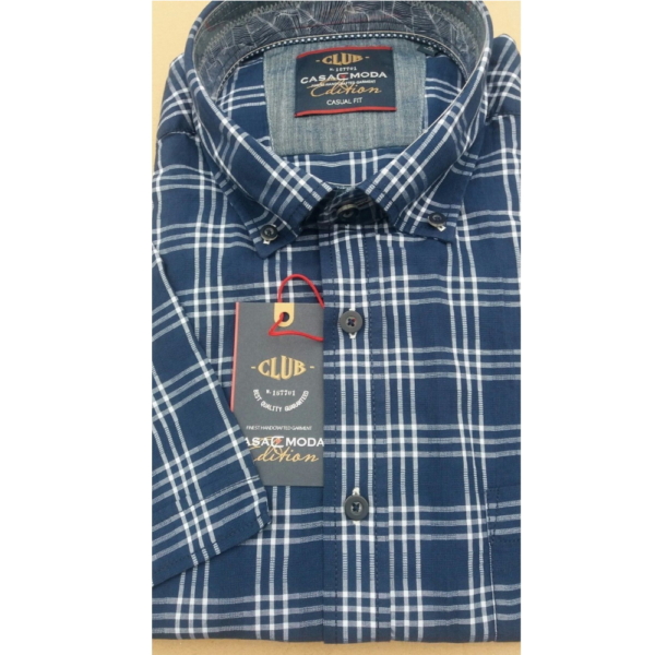 CASA MODA Navy Check