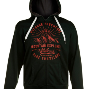 Printed Hood sweatshirtt