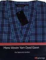 Big Fellas Clothing - Big Mans Polycotton Dressing Gown